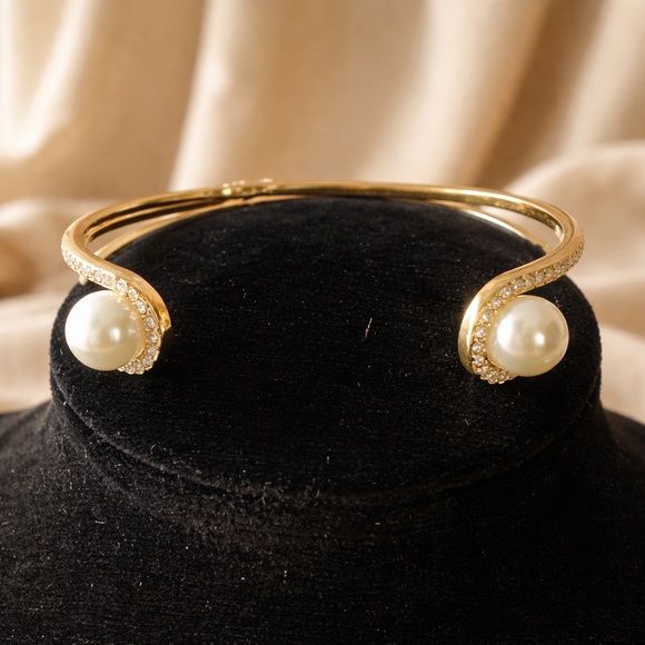 Kate Spade Gold Bracelet with Pearl Accents - Picture 1 of 4